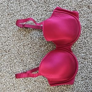 ThirdLove classic t-shirt bra 34F burgundy red